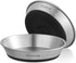 Cat Bowls, 2 Pcs Stainless Steel Cat Bowls for Food and Water, Whisker Fatigue Shallow Non-Slip Cat Dishes Plates for Small Dog Puppies Cats...