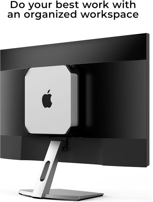 HumanCentric Mount compatible with Mac Mini, Custom Mac Mini Mount, Wall Mount, Rack Mount, Mac Mini Under Desk Mount, Mac Mini Mount Behind Monit...