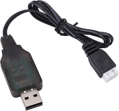 RC USB Charging Cable, RC Car Battery Charger 7.4V 1000mA Lipo Battery USB Charger Charging Cable for 1:16 Remote Control Car......