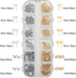Gold Earring Posts and Backs - 400 Pcs 316L Stainless Steel Hypoallergenic Earring Studs for Jewelry Making with Butterfly Earring Backs, Earring ...
