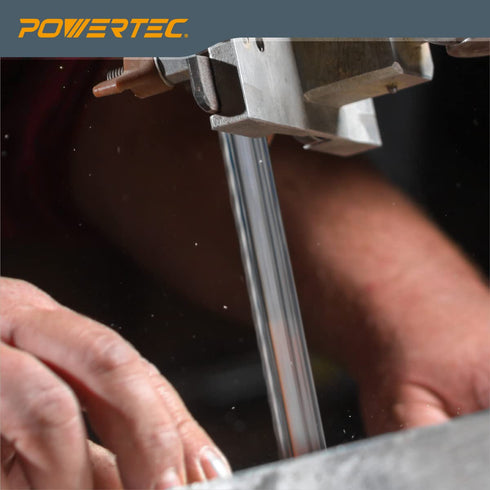 POWERTEC 56-7/8 Inch Bandsaw Blades, 1/4" x 6 TPI Band Saw Blades for Sears Craftsman, Shopcraft, and Duracraft 3-Wheel Band Saw for Woodworking, ...