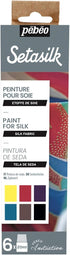 Pebeo Initiation Set 6X20ML Setasilk, Assorted...