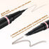 Eyebrow Pencil Makeup Kit, with Waterproof 2-IN-1 Microblading Eyebrow Pen, Eyebrow Pomade, Eyeliner and Dual-ended Eyebrow Brush, Brow Pencil Kit...