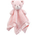 Bear Baby Security Blanket Soft Baby Lovey Fluffy Blanket for Girls Lovie Snuggle Toy Baby Cuddly Bear Stuffed Gift for Newborn Infants Pink 13.5 ...
