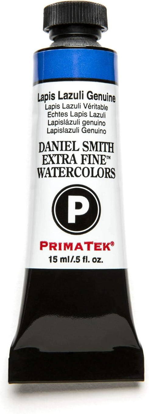 DANIEL SMITH 284600138 Extra Fine Watercolor 15ml Paint Tube, Lapis Lazuli Genuine, 0.5 Fl Oz (Pack of 1)...