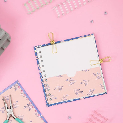 Craftelier - Set of 2 Double Ring Spiral Binders for Albums, Notebooks, Diaries or Calendars | Ideal for Scrapbooking and other Crafting Projects ...