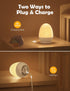 JolyWell Baby Night Light for Kid, Portable Egg Nightlight with Stable Charging Pad, Touch Nursery Night Lamp for Breastfeeding, Toddler Night Lig...