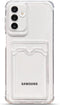 Tuokiou Clear Wallet Phone Case for Samsung Galaxy S24, Upgrade Clear Card Slot Case, Slim Fit Protective Soft TPU Shockproof Wallet Case with Cut...