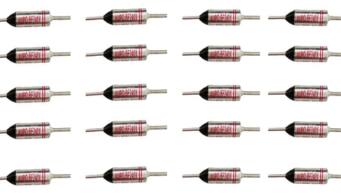 BF240X, BF240X Fuse, BF240X Fuses, Fuse BF240X, Fuses BF240X, Thermal Fuses, Celsius Thermal Cutoffs, 250V 20Pcs......