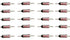 BF240X, BF240X Fuse, BF240X Fuses, Fuse BF240X, Fuses BF240X, Thermal Fuses, Celsius Thermal Cutoffs, 250V 20Pcs......