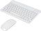 Bluetooth Keyboard and Mouse Combo Ultra-Slim Portable Rechargeable Compact Wireless Mouse Keyboard Set for Pad/iPad Pro/iPad Mini/iPad Air Mac OS...