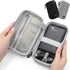 Hard Shell Diabetic Supplies Bag Carrying Case Organizer For Diabetes Testing Kit, Blood Glucose Monitor Kit with Meter, Blood Sugar Test Strips, ...