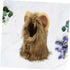 1pc Funny Wigs Dog Wigs Dog Lion Cosplay Realistic Lion Mane Hats Aquarium Plant Holder Costume Bonnet Cat Costume Hat Cat Lion Costume Dog Lion H...