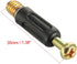 uxcell Furniture Connecting Fittings 6mm Thread Dia Screws 35mm Length Fastener Plastic Covered 10 Pcs...