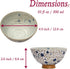 Traditional Style Japanese Ceramics Rice Bowl Chawan Pottery, Dishwasher Microwave Safe Made in Japan (Kohiki Kozakura, Medium (oohira))...