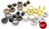 CRAFTMEMORE 50 Sets Gold Plating Snap Buttons S-Spring Socket Popper Fasteners for Jacket Bag Closures #831 VT8 (15mm (0.59"))...