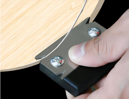 Woodworking Edge Trimmer, Hand Planer Edge Bander for Burrs,Edge Corner Planer,Wood Chamfering Fillet Scraper,Edge Banding Cutter for PVC ABS Mela...