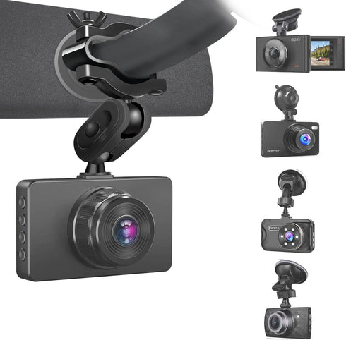 S70 Dash Cam Mount, Mirror Dash Camera Mount Holder with 6pcs Joints for Rove APEMAN CHORTAU Roav Nexar iiwey YI Z-Edge Old Shark KDLINKS Crosstou...