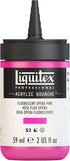 Liquitex Professional Acrylic Gouache, 2-oz (59ml) Bottle, Fluorescent Pink...