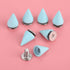 Punk Metal Rivets Screw For Handbag, Belt Shoes, Colored Metal Screw Back Rivet, Cone Spikes Screwback Studs, DIY Leathercraft Findings, 7X10MM, P...