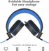 ELECDER i37 Kids Headphones Children Girls Boys Teens Foldable Adjustable On Ear Headphones 3.5mm Jack Compatible Cellphones Computer MP3/4 Kindle...