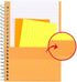Five Star Spiral Notebook, 1 Subject, College Ruled Paper, 7" x 4-3/8", Personal Size, 80 Sheets, Purple (450048CF1-ECM)...