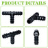 16PCS Drip Irrigation Barbed Tee Fitting Kits for 3/4 Inch Tubing 20MM OD .79" ID Barbed Tee Connectors Drip Line Connector Drip Hose Connector Dr...