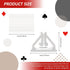 Maitys 24 Pcs Plastic Game Piece Stands Card Stands Plastic Card Holder Games Board Markers DIY Game Card Stands for Board Game Party(Transparent)...