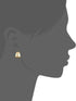 Anne Klein Gold Tone Post Button Earrings...
