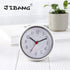 Suction-cup Waterproof Bathroom Clock, Desktop Clocks for Bathroom, 4 Inches Silent Non-Ticking Prevent Mist Wall Clock Light Blue...