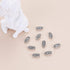 50pcs Antique Silver Alloy Jesus Virgin Mary Loose Rosary Spacer Beads Jewelry Making Charms for DIY Necklace Bracelet...