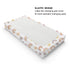 Boho Sunshine Rainbow Changing Pad Cover Colorful Rainbow Sun Baby Changing Table Pad Cover for Boys Girls Soft Breathable Stretch Fitted Change T...