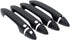 NewYall Front Rear Carbon Fiber Exterior Door Handle Covers for Honda Accord 2013-2017 Pilot 2016-2022 Ridgeline 2017-2022 Outer Outsied Left Driv...