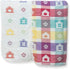 2-Layer Muslin Jacquard Cotton Swaddle Blanket, Unisex Receiving Swaddle Wrap, Privacy Throw, Soft 100% Cotton 80 x 100 cm, Sweet Home...