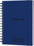 Skyline Fitness Journal – Workout Log Book For Home Exercise & Gym – Weightlifting Tracker - Training Accessories & Work Out Gifts (Dark Blue)...