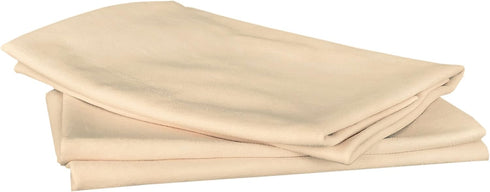 Chamois Drying Cloth Car Drying Towel Real Leather Super Absorbent Fast Drying Natural Chamois Car Wash Cloth Accessory (2 SQ Each, 4 SQ FT in Tot...