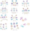 100 pcs Cute Paper Clips, BOSOIRSOU Metal Bookmark Folder Pin Memo Clamp Planner Clip for Pagination Organize Document Organizing Office Supplies ...