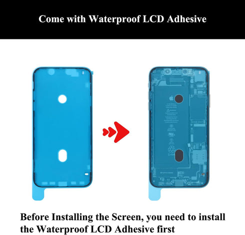for iPhone XR Earpiece Speaker Replacement & Earspeaker Ear Piece Proximity Light Sensor Flex Cable with Repair Tools Compatible with iPhone XR 6....