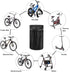 Caudblor Bike Water Bottle Holder Bag for Kid Adult, Insulated Bicycle Coffee Cup Holders with Phone Storage, Black Handlebar Drink/Beverage Conta...