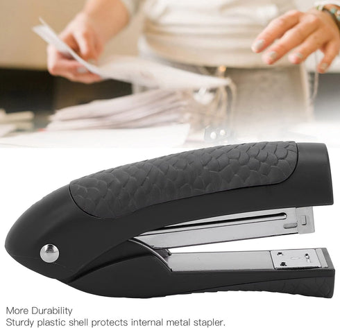 Tissting Stapler 24/6mm 26/6mm Paper Staple Stationery for Students Office Supplies for Colleague (Black)...