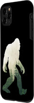 iPhone 11 Pro Bigfoot Figure Sasquatch Yeti Nature Double Exposure Case...