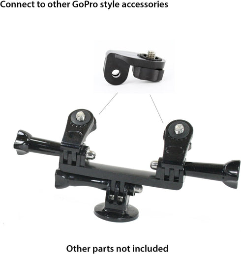 Action Mount® Universal Conversion Adapter for Sport Camera Mounts, w/Camera Screw (1/4-Inch 20). This Simple Adapter Works with Point-and-Shoot C...