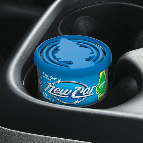LITTLE TREES Car Air Freshener. Fiber Can Provides a Long-Lasting Scent for Auto or Home. Recycled Fiber. New Car, 4 Air Fresheners...