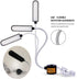 Sewing Machine Light LED Lighting (30LEDs) 6 Watt for Workbench Lathe Drill Press Daylight White Flexible Gooseneck Arm Work Lamp with Magnetic Mo...