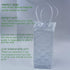 2 Pcs Wine Chiller?Ice Wine Bag, Gel Wine Bottle Chill Cooler Ice Bag,Wine Cooler Refrigerator & Beverage Transport, Clear Freezer Bag?Wine Bottle...