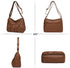 Women Crossbody Handbags Waterproof Shoulder Bag Ladies Soft Leather Purse Satchel Multi Pocket Messenger Bag...