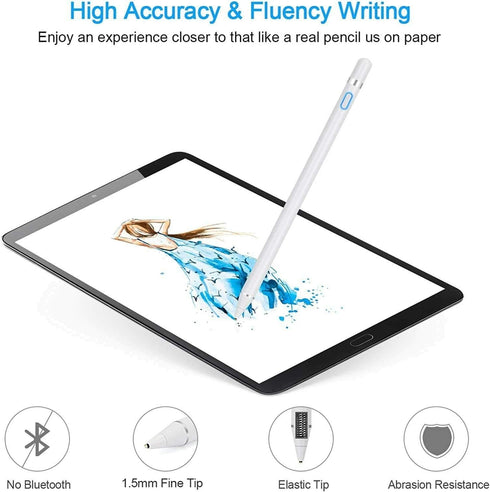 2023 Upgraded Active Stylus Pens for Touch Screens, Stylus Pencil Compatible for Apple,Capacitive Pencil for Kid Drawing, Writing,High Sensitivity...