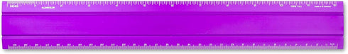 Alumicolor Aluminum Office Ruler, 12IN, Purple...
