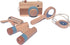 Kids Explorer Kit - Outdoor Pretend Play Kit for Kids - Montessori Outdoor Toys with Wooden Camera Toy, Magnifying Glass, Binoculars, Compass - Ca...