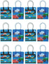 Tiny Mills Cars Fire Trucks Transportation Party Favor Bags Treat Bags with Handles, Birthday Party Goodie Bags Candy Bags for Toddler Birthday Pa...